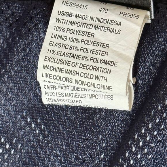 Nike Dri-Fit Hook and Loop Adjustable Tie Waist Swim Trunks - Men’s US XL - Picture 9 of 12